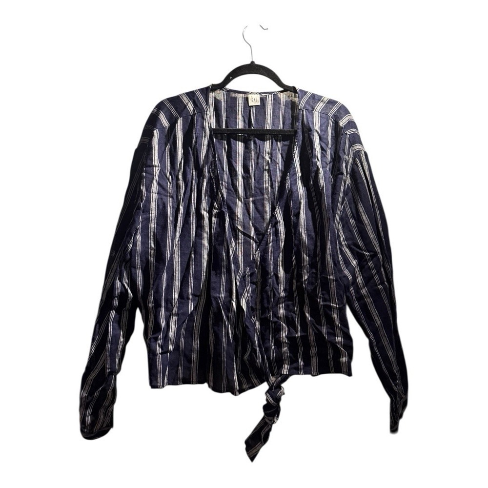 Blue Stripe Women's Cross Shirt GAP - Picture 3 of 4